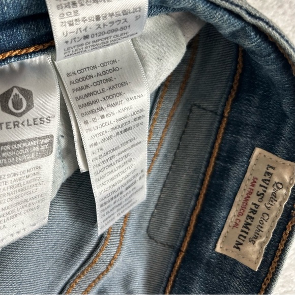 Levi’s high rise skinny jeans W29 X L28 - Picture 5 of 6